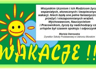 Wakacyjne życzenia