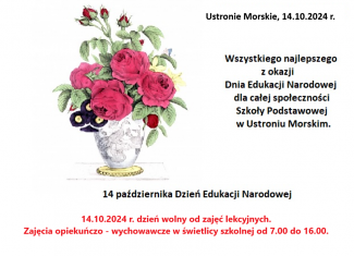 14 października Dzień Edukacji Narodowej