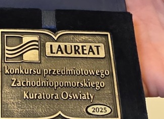 Laureatka konkursu z języka niemieckiego