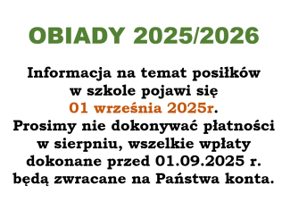 OBIADY 2025/2026