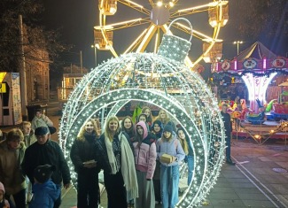 Mikołajkowa wycieczka członków UKS Sokół