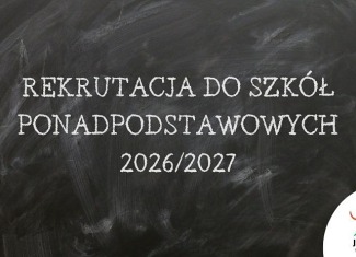Rekrutacja do szkół ponadpodstawowych.
